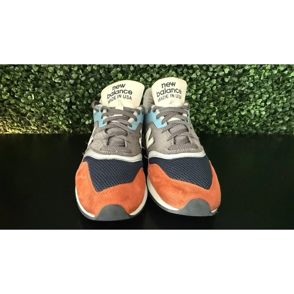 USED New Balance 997 Made in USA M997NAG Men’s 11.5 Multicolor Suede Sneakers